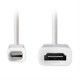 Καλώδιο-αντάπτορας Mini DisplayPort αρσ. - HDMI θηλ. NEDIS CCGP37650WT02