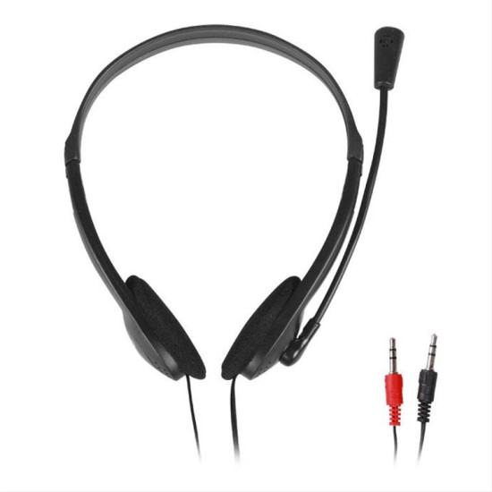 Στερεοφωνικό headset, με σύνδεση 2x3,5mm. Στερεοφωνικό headset, με σύνδεση 2x3,5mm.