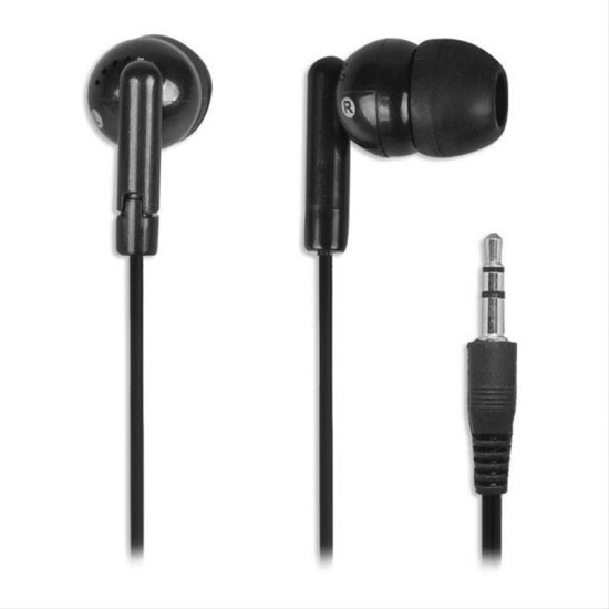 Ενσύρματα, in-ear ακουστικά τηλεόρασης, με καλώδιο μήκους 6m.
