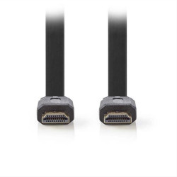 FLAT Καλώδιο HDMI υψηλής ταχύτητας με Εthernet, 10m.