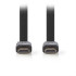 FLAT Καλώδιο HDMI υψηλής ταχύτητας με Εthernet, 10m.
