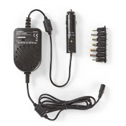 Universal τροφοδοτικό αυτοκινήτου 36W switching, έξοδο 1.5-12V και ενδεικτική λυχνία LED.