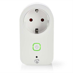 NEDIS Wi-Fi Smart Plug, 16Α, με μετρητή κατανάλωσης ενέργειας WIFIP120FWT NEDIS Wi-Fi Smart Plug, 16Α, με μετρητή κατανάλωσης ενέργειας WIFIP120FWT