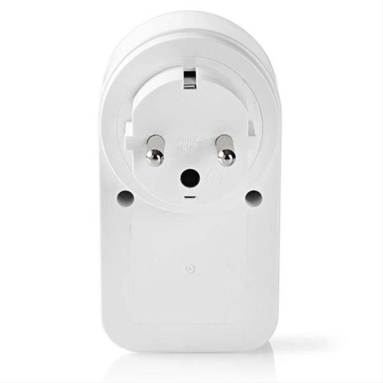 NEDIS Wi-Fi Smart Plug, 16Α, με μετρητή κατανάλωσης ενέργειας WIFIP120FWT NEDIS Wi-Fi Smart Plug, 16Α, με μετρητή κατανάλωσης ενέργειας WIFIP120FWT