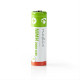 Επαναφορτιζόμενες μπαταρίες ΑΑ Νi-MH 2000 mAh 1.2V Ready to use, σε blister 4 μπαταριών.
