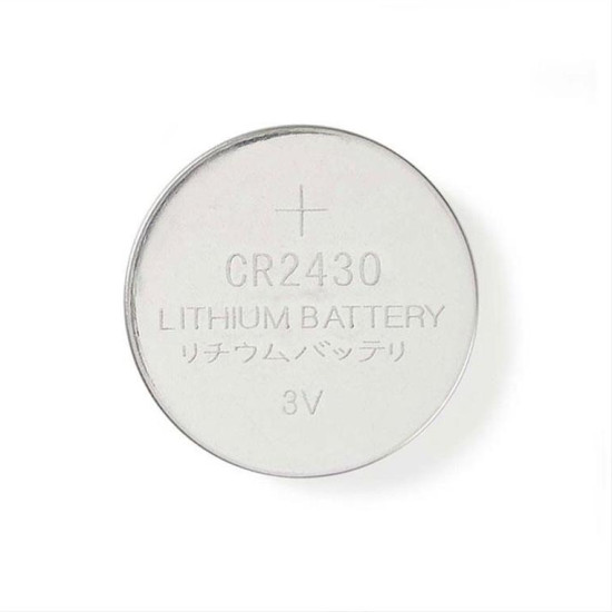 Μπαταρία λιθίου (κουμπί) CR2430 3V σε blister 5 μπαταριών.