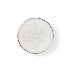 Μπαταρία λιθίου (κουμπί) CR1632 3V σε blister 5 μπαταριών.