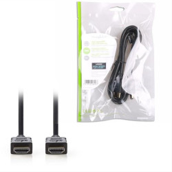 Καλώδιο HDMI αρσ. - HDMI αρσ. 1.5m με επίχρυσες επαφές.
