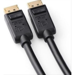 POWERTECH Καλώδιο Display Port 20pin, 1m, Black CAB-DP001