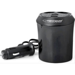 Esperanza DISTRIBUTOR LIGHTER SOCKET 2 GN / 2USB CUP EZ125