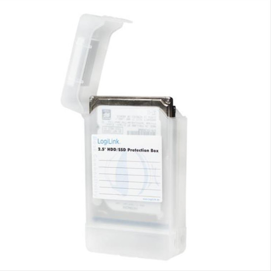 LogiLink Protective case 2xHDD 2.5 ", transparent UA0277