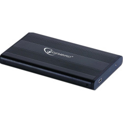 Gembird Obudowa HDD 2.5'' SATA Aluminium Black EE2-U2S-5 Gembird Obudowa HDD 2.5'' SATA Aluminium Black EE2-U2S-5