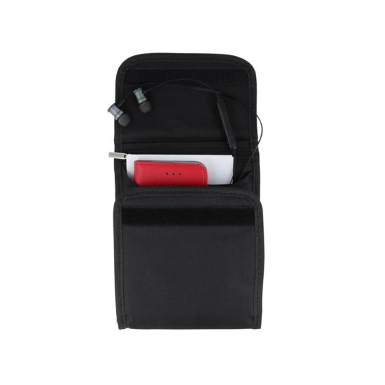 Travel organiser for documents with arm belt black GSM034152