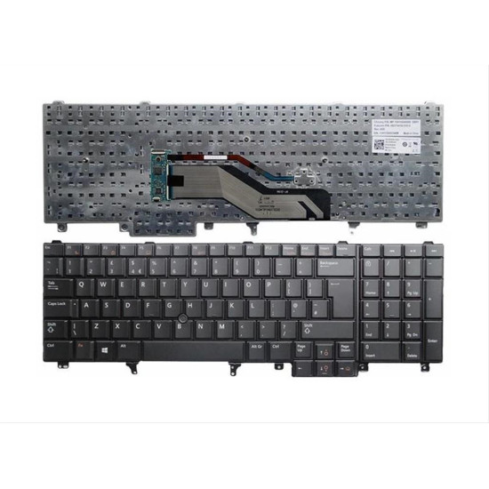 Πληκτρολόγιο για Dell Latitude E5520, E5530, Precision M4600, M6600 KEY-089 Πληκτρολόγιο για Dell Latitude E5520, E5530, Precision M4600, M6600 KEY-089