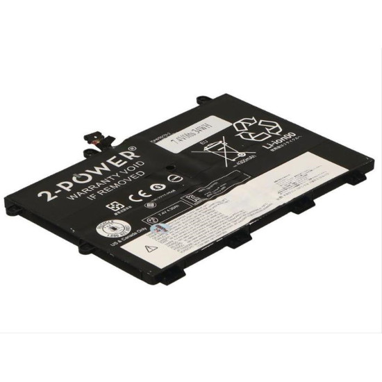 Main Battery Pack 7.4V 4600mAh Κατάλληλο για: Lenovo ThinkPadP 11E κ.α. 45N1749