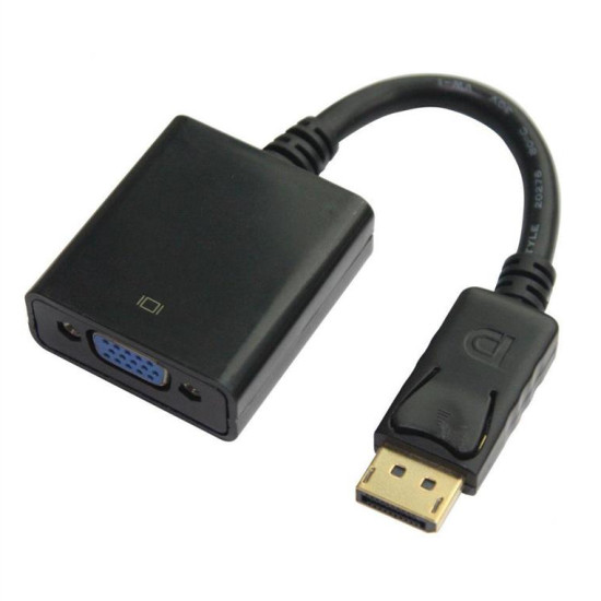 Αντάπτορας Display Port Αρσενικό σε VGA Θηλυκό- 18220 - Μετατροπείς