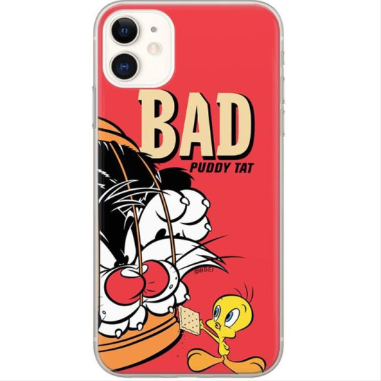 CASE OVERPRINT Sylvester & Tweety 003 IPHONE 7/ 8 Red Looney Tunes