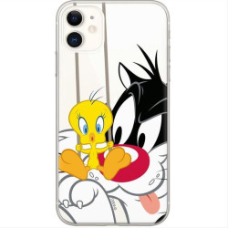CASE OVERPRINT Sylvester & Tweety 002 IPHONE 7/ 8/ SE 2020 / SE 2022 Transparent Looney Tunes CASE OVERPRINT Sylvester & Tweety 002 IPHONE 7/ 8/ SE 2020 / SE 2022 Transparent Looney Tunes