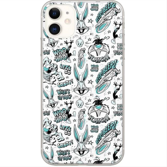 CASE OVERPRINT Looney Tunes 004 IPHONE X White