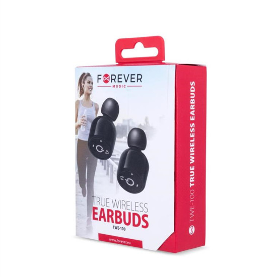 Forever true wireless earbuds TWE-100 black
