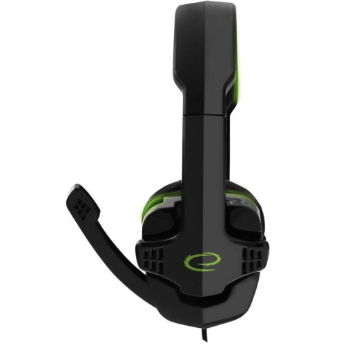 Esperanza HEADPHONES WITH MICROPHONE FOR PLAYERS RAVEN GREEN EGH310G