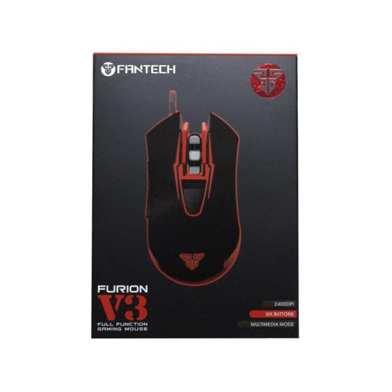 Ποντίκι Gaming FanTech, Optical, Furion V3, Μάυρο - 948