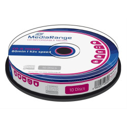 MediaRange CD-R 52x 700MB/80min Cake10 MediaRange CD-R 52x 700MB/80min Cake10
