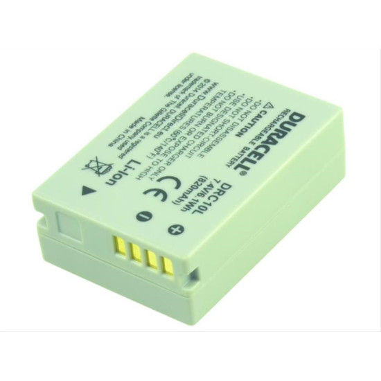 Συμβατή Camera Battery 7.4V 950mAh Κατάλληλο για: Replacement for Canon NB-10L