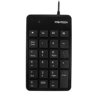 Αριθμητικό Πληκτρολόγιο FTK - 801, USB, Μαύρο - 6042