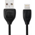 REMAX USB Cable Lesu RC-050i Iphone 5/6/7/8/X Lightning BLACK