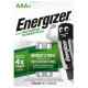 Επαναφορτιζόμενη μπαταρία Εnergizer AAA-HR03 Power Plus, σε blister 2 τεμαχίων.