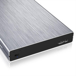 Εξωτερική θήκη αλουμινίου με write protection για HDD/SSD 2,5" SATA με σύνδεση USB 3.0. Εξωτερική θήκη αλουμινίου με write protection για HDD/SSD 2,5" SATA με σύνδεση USB 3.0.