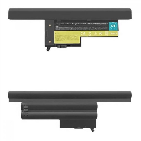 Qoltec Battery for Lenovo ThinkPad X60 | 4400mAh | 14.4-14.8V 52559 Qoltec Battery for Lenovo ThinkPad X60 | 4400mAh | 14.4-14.8V 52559