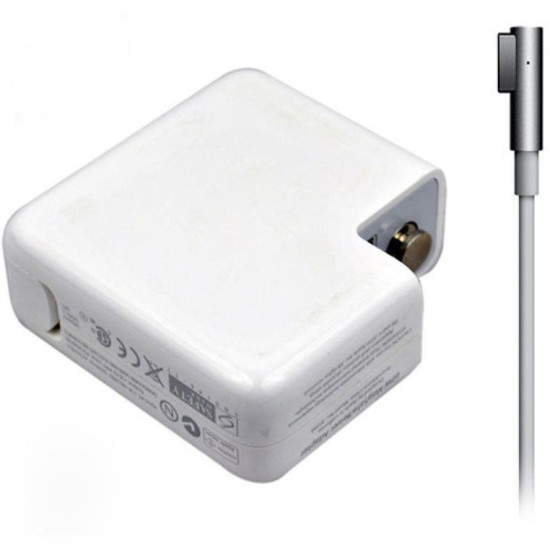 DeTech Τροφοδοτικό Ρεύματος για Apple 85W 18.5V/4.65A magnetic 5 pin 2 pin, White 279 DeTech Τροφοδοτικό Ρεύματος για Apple 85W 18.5V/4.65A magnetic 5 pin 2 pin, White 279