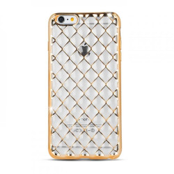 TPU Grid Case for iPhone 7 gold / iPhone 8 GSM022775