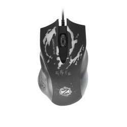 Ποντίκι Gaming ZornWee Ripper, Optical, Μάυρο - 963 XG66