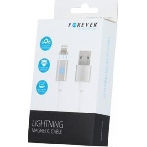 Forever Magnetic for iPhone 8-PIN cable white box
