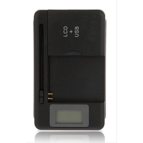 POWERTECH Φορτιστής Μπαταρίας Κινητών Τηλεφώνων, LCD Οθόνη, USB, Black SS-8 POWERTECH Φορτιστής Μπαταρίας Κινητών Τηλεφώνων, LCD Οθόνη, USB, Black SS-8
