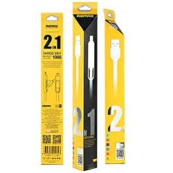 Remax Flat USB to Lightning,micro USB Cable Μαυρο 1m (RC-033T) Remax Flat USB to Lightning,micro USB Cable Μαυρο 1m (RC-033T)
