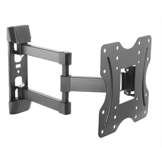 BRATECK Επιτοίχια Βάση Διπλού Βραχίονα για Monitor 23" - 42", 30kg KLA27-223