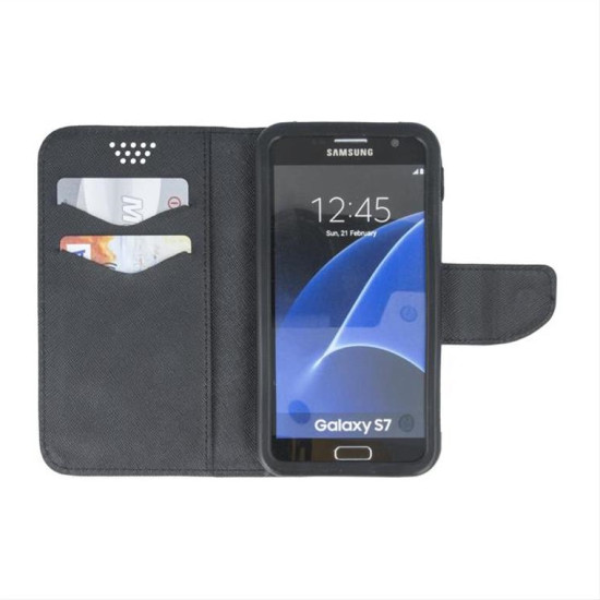 Case Smart Universal Fancy Silicon 5,5" 87x159 black