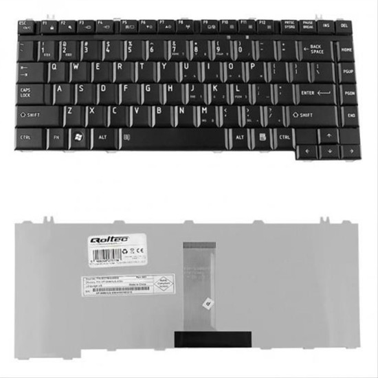 Qoltec 7577 Keyboard Toshiba A200 / A300, M200 / M300 Bk Qoltec 7577 Keyboard Toshiba A200 / A300, M200 / M300 Bk