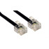 POWERTECH Καλώδιο Τηλεφώνου RJ11 6P4C CAB-T011, μαύρο, 10m