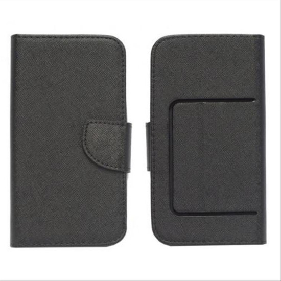 Powertech ΘΗΚΗ FLIP BOOK 5.3 - 5.7 BLACK
