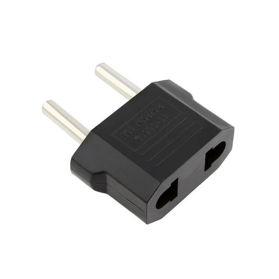 Αντάπτορας UK-US σε EU Schuko DT 220V, Universal, Μαύρο Αντάπτορας UK-US σε EU Schuko DT 220V, Universal, Μαύρο