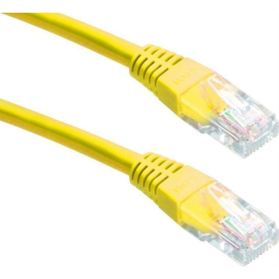 Powertech καλώδιο UTP CAT5E, CCA, YELLOW, 2M Powertech καλώδιο UTP CAT5E, CCA, YELLOW, 2M