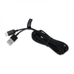 Cable micro USB 3m black bulk Cable micro USB 3m black bulk