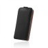 Leather case PLUS New SAM J1 2016 (J120) black