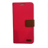 ROAR Twill Grain Leather Stand Case for Samsung Galaxy G6000 On7 2016 -Pink