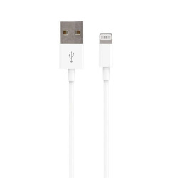FOREVER lightning USB cable white 3m